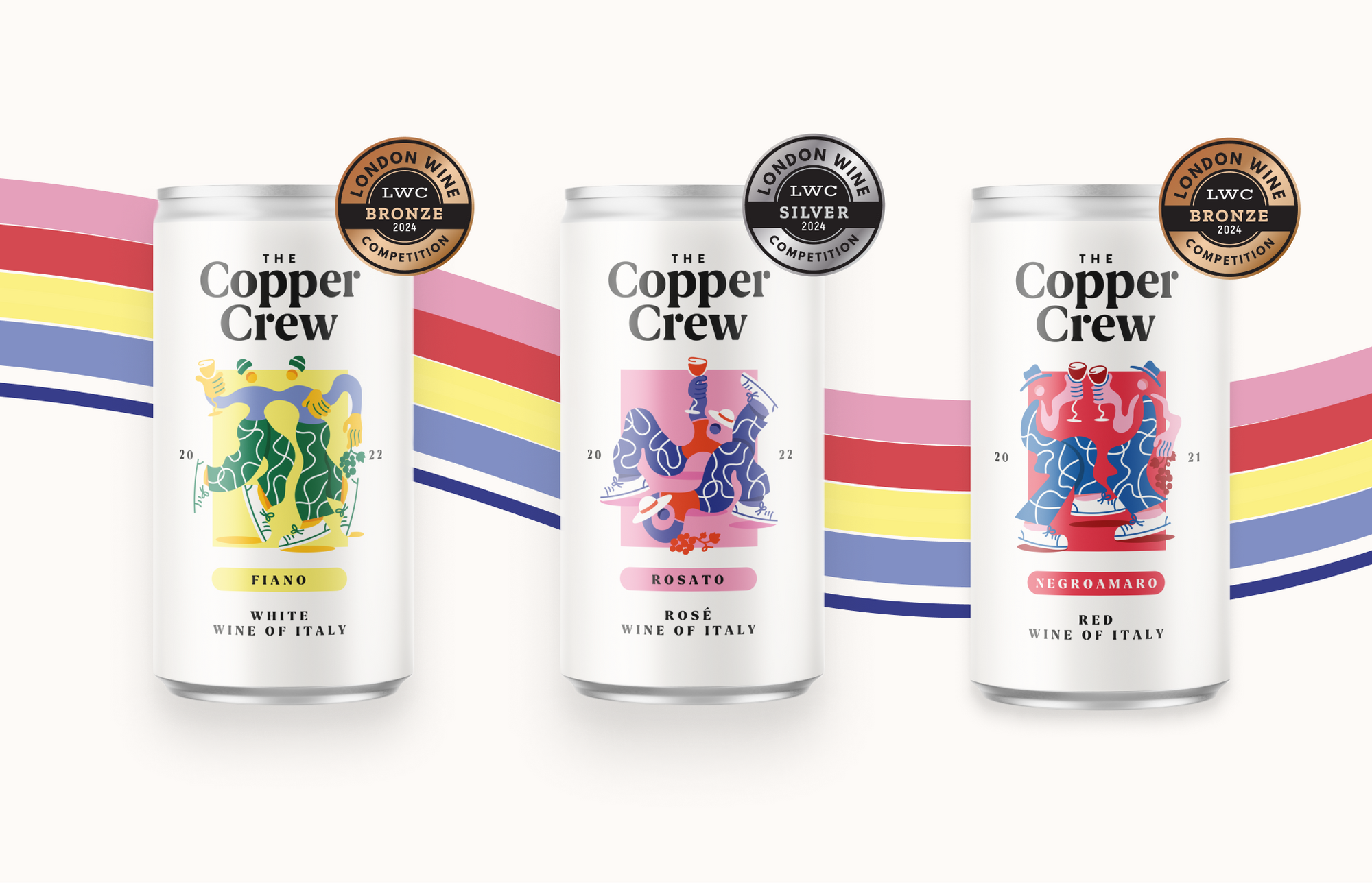 The Copper Crew scoops up medals at the 2024 London Wine Competition!