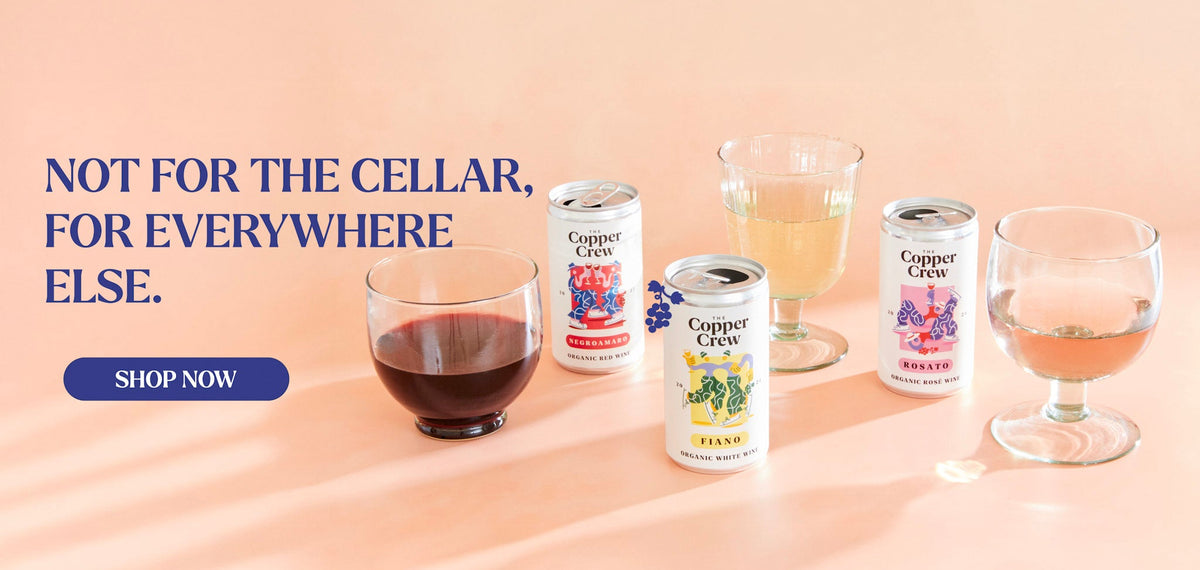 The Copper Crew | Organic Canned Wines from Puglia